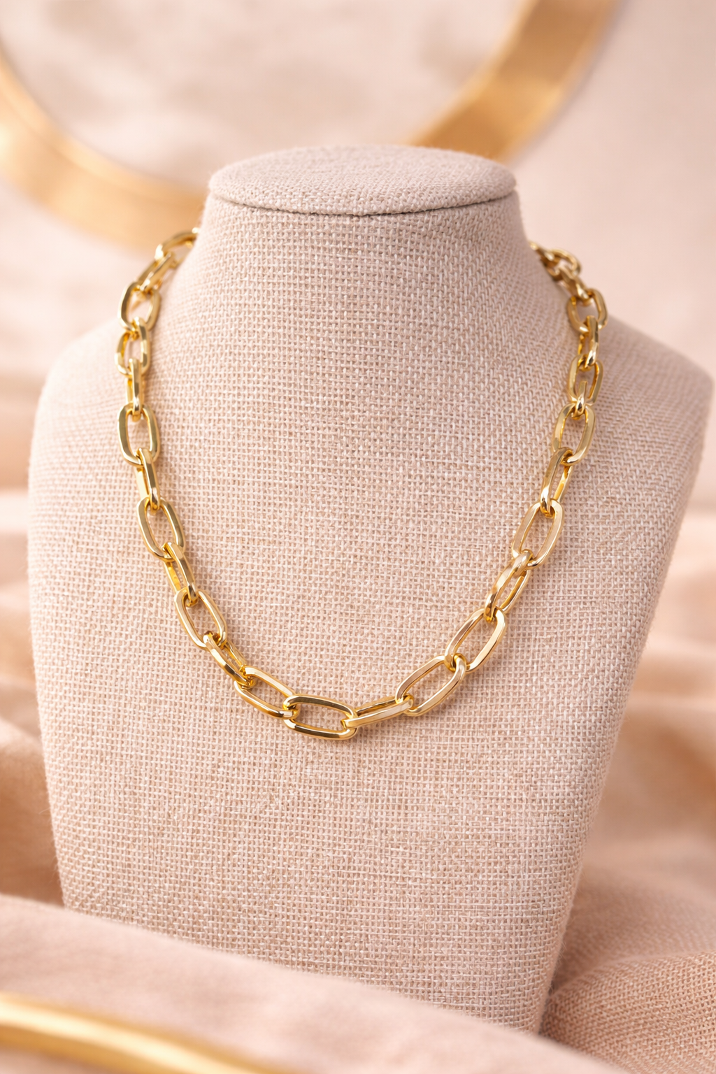 Chunky Paperclip Necklace