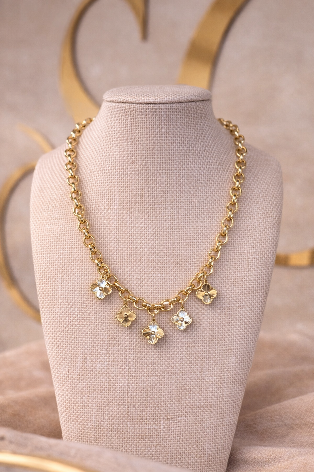 Clover Charm Necklace