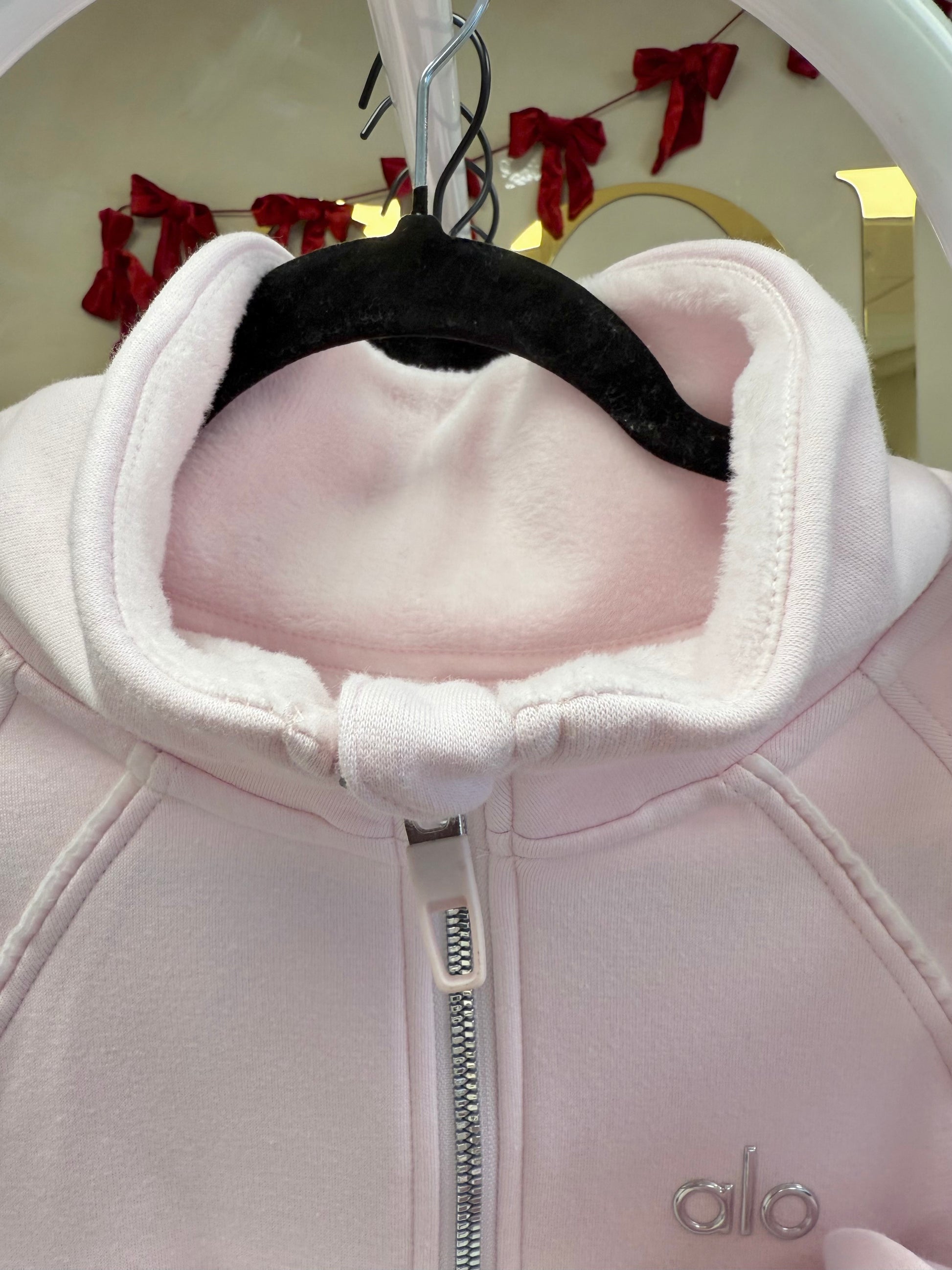 Blush Fleece Half Zip