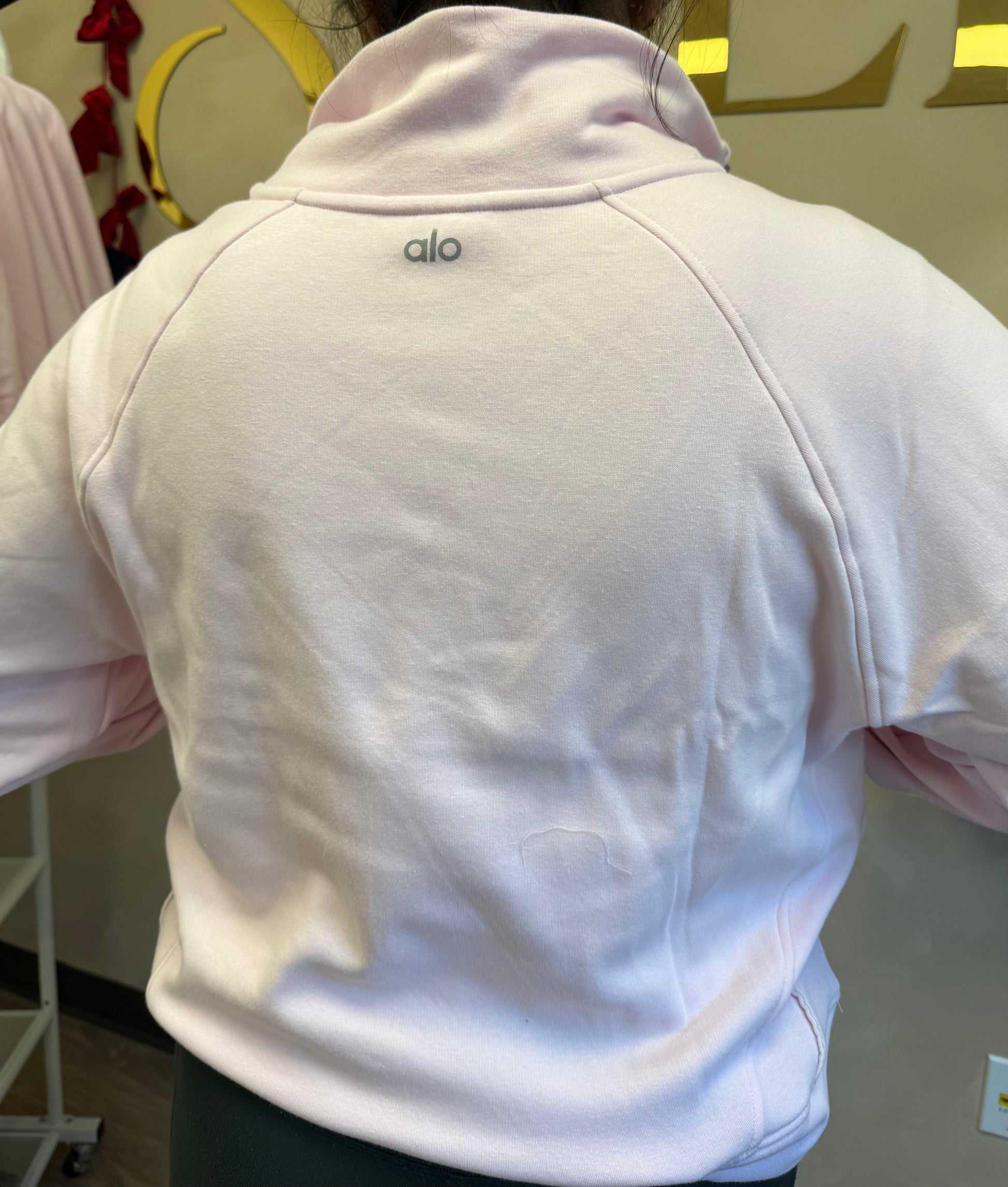 Blush Fleece Half Zip