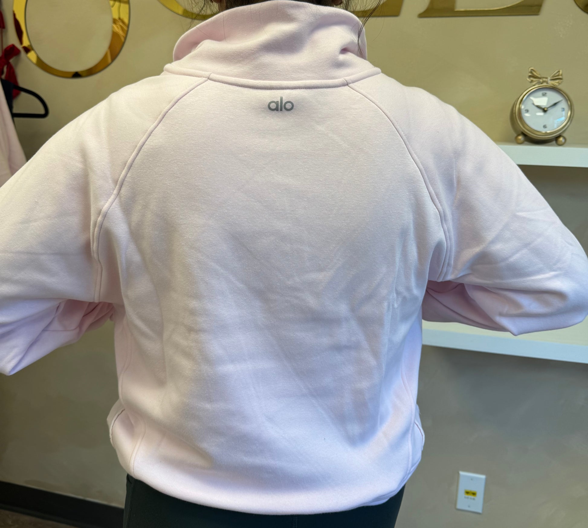 Blush Fleece Half Zip
