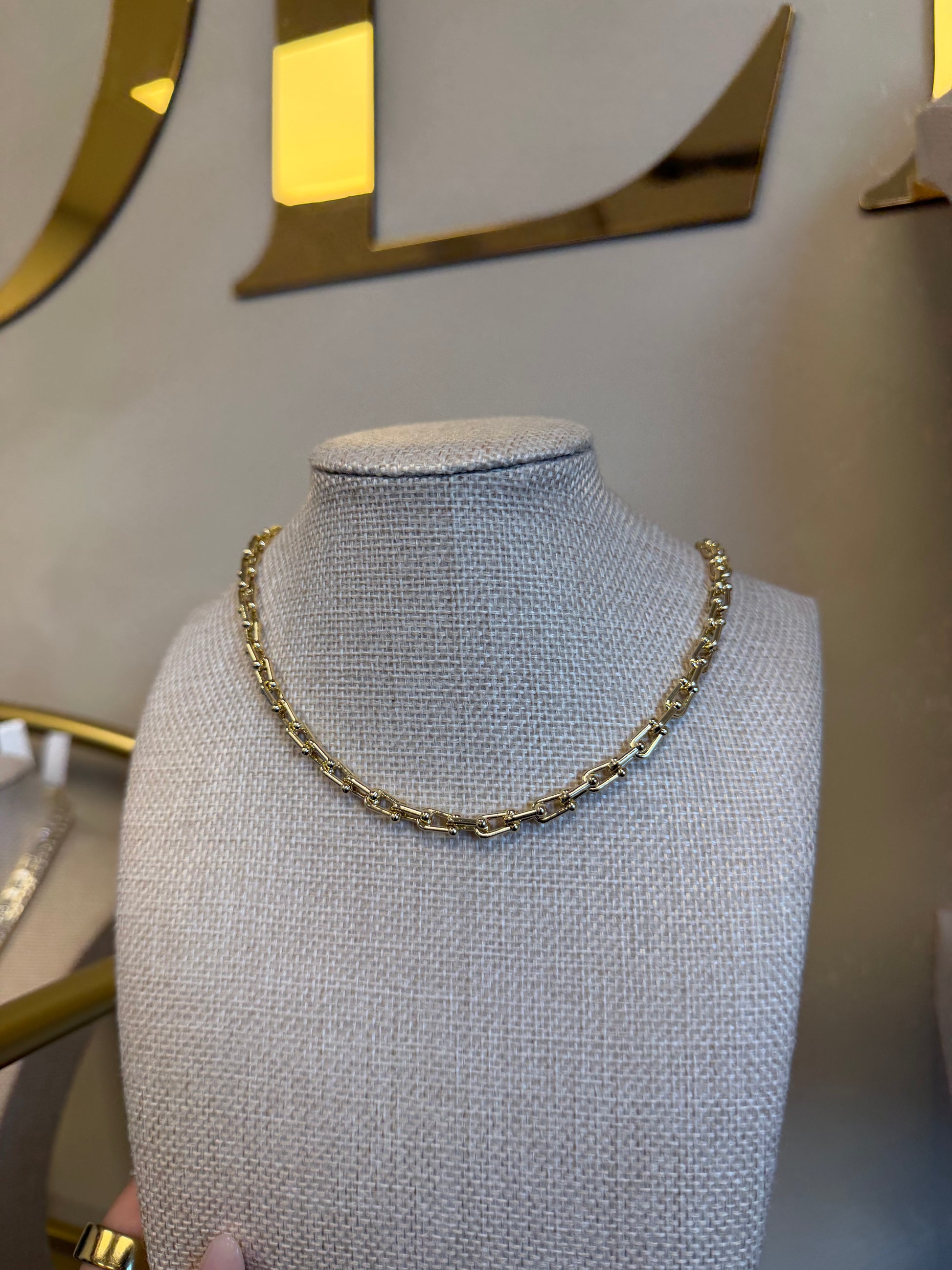 Micro Link Necklace