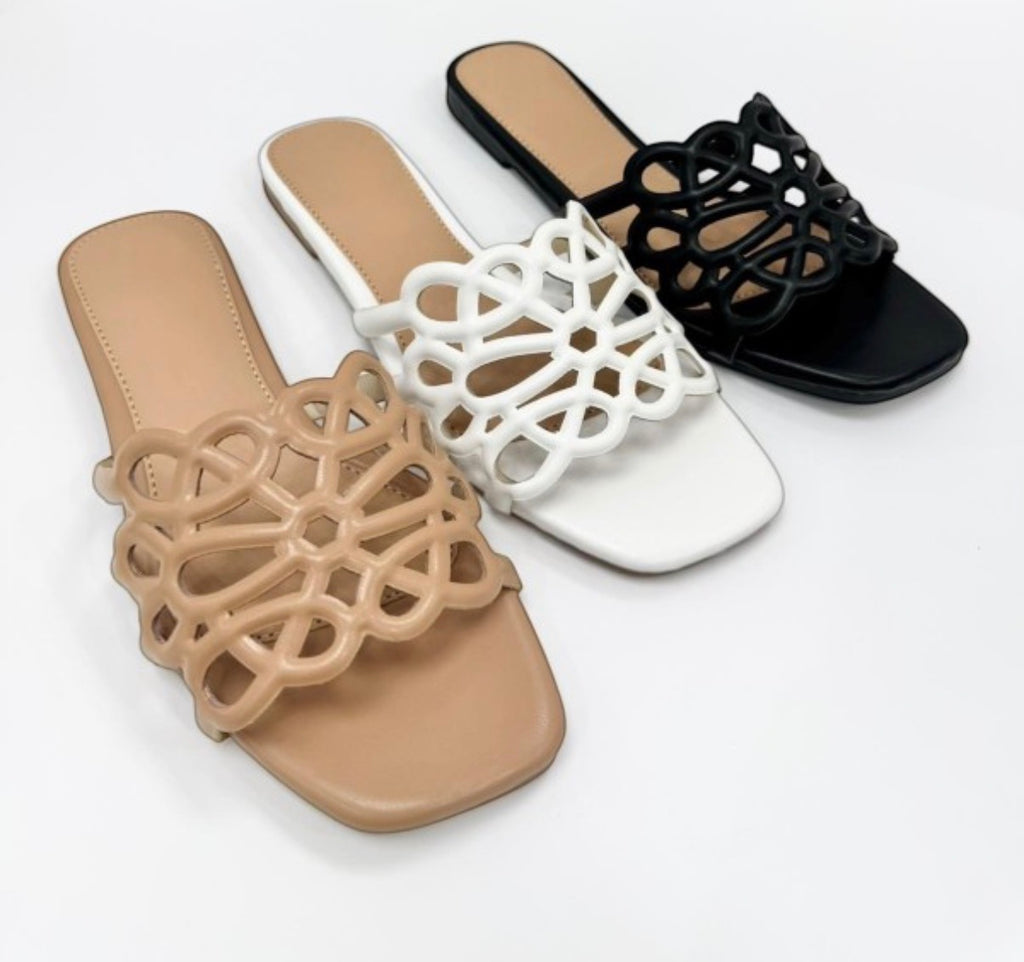Black Amara Sandal