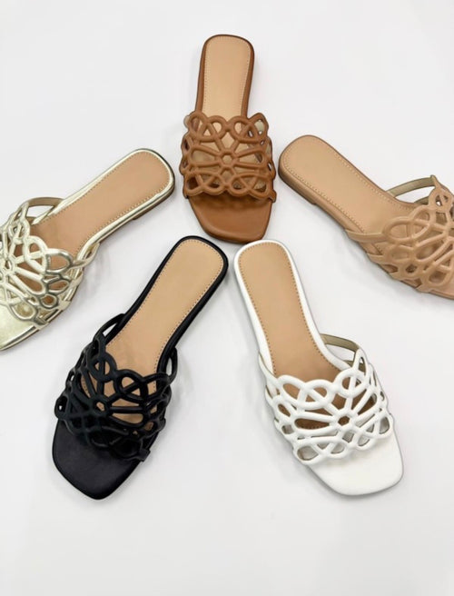 Black Amara Sandal