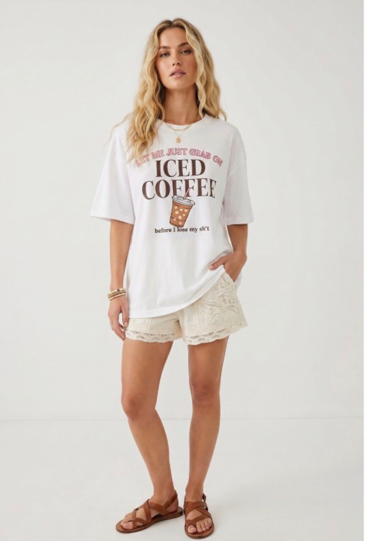 Ice Coffee Lover T Shirt