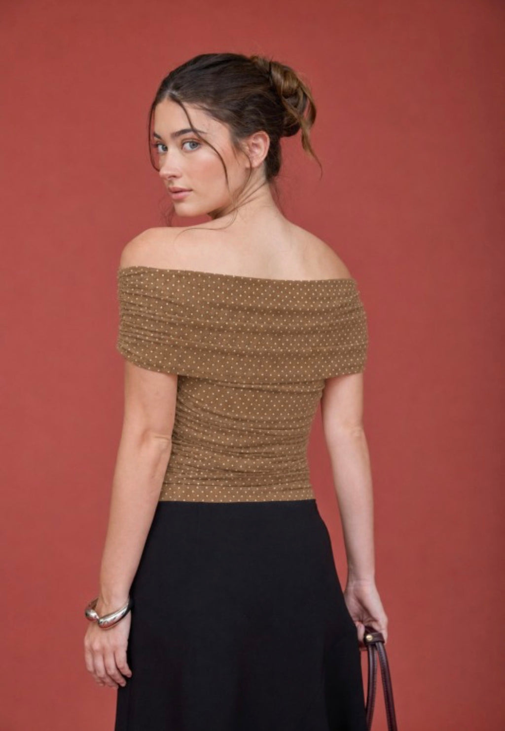 Light Brown Vivienne Top